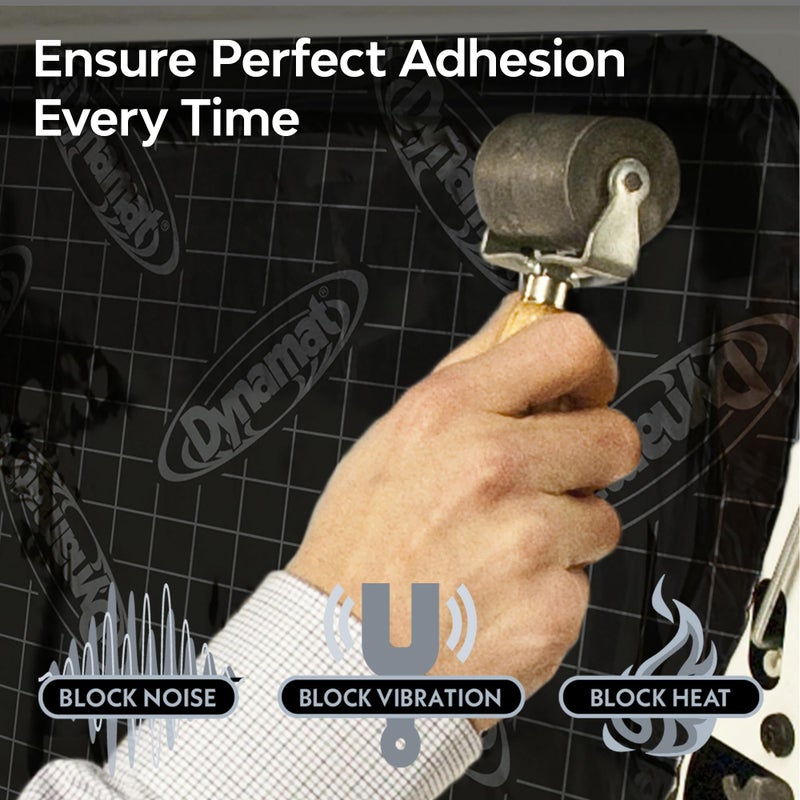 Dynamat Dynaroller: Rubber Roller Tool for Applying Sound Deadening and Car & Home Insulation Material â€“ Achieve Professional-Looking Results with No Air Bubbles â€“ Made in The USA - Image 3